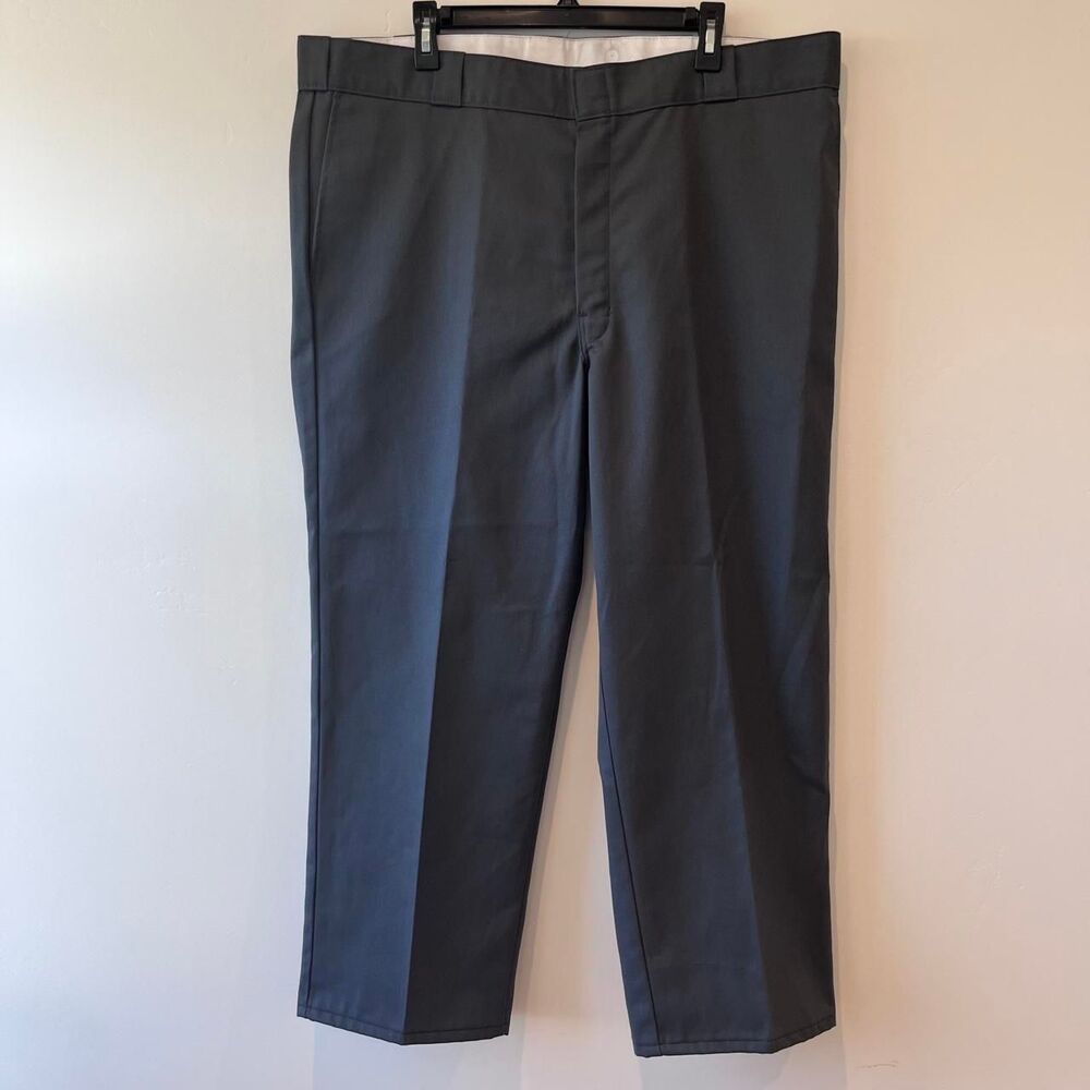Dickies Men's Grey and Black Trousers